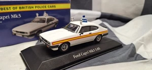 EDICIONES ATLAS - FORD CAPRI MK3 - POLICÍA - ESCALA 1/43 - COLECCIÓN POLICIAL - Imagen 1 de 4