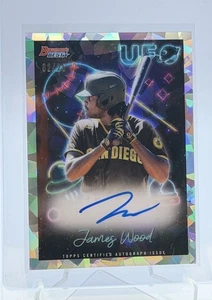 2022 BOWMAN'S BEST JAMES WOOD /25 UFO ATOMIC REFRACTOR Prospect ON-CARD AUTO 🔥 - Bild 1 von 3