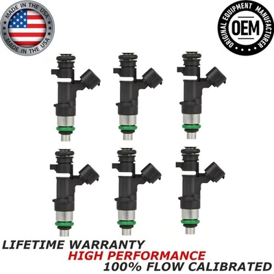 OEM 6x nuevos inyectores de combustible Bosch aptos 03-09 Nissan Quest Altima Murano Máxima 3,5 L Foto 1 de 4