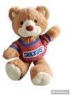 Vintage 1987 Mars Snickers CHOMPER 16” Plush Stuffed Teddy Bear Heartline