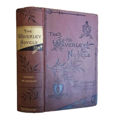 Waverley, The Antiquary Sir Walter Scott Antique Victorian Classic Historical  - Image 1 of 4