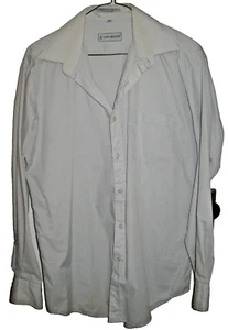 Mens VINTAGE 90s Van Heusen Long Sleeve Button Up Shirt Top Size 15 1/2 33 34 - Picture 1 of 4