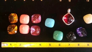 Colgante Cambiable Joan Rivers 12x Colección Clásica Tono Plateado  - Imagen 1 de 4