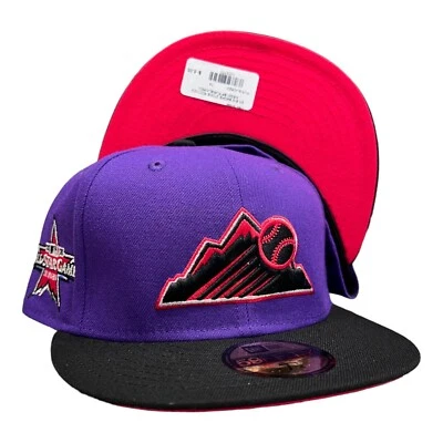 New Era Colorado Rockies 59FIFTY Fitted Hat 2021 All Star Game Side Patch 7 1/8 - Image 1 of 4