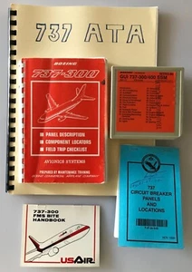 Boeing 737 Maintenance Manual - Microfilm Cartridge 737-300 Avionics System Lot - Picture 1 of 13