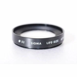 Sigma 52mm Macro Lens Achromat Life Size 1:1 - Close-Up Lens E-52 - Picture 1 of 3
