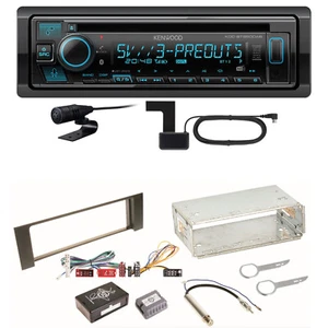 Kenwood KDC-BT960DAB Bluetooth DAB USB Digitalradio Einbauset für Audi A4 B6 B7 - Bild 1 von 1