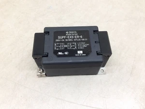 OKAYA Noise Filter SUPF-EX5-ER-6 250V 5A 50/60HZ - Picture 1 of 5
