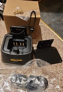 NEW OPEN BOX Car Vehicle Turbo Rapid Charger for Motorola XPR 6500 TRBO/XPR6500 - Picture 1 of 3