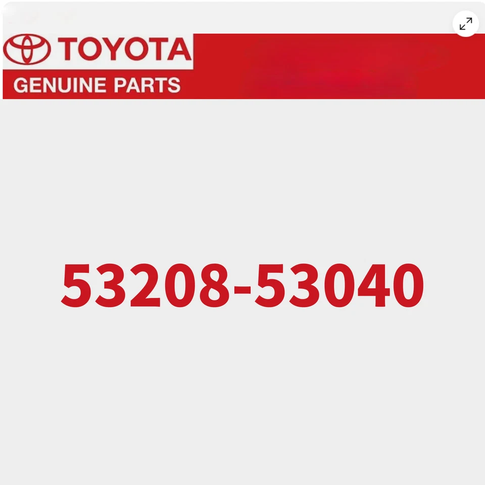 TOYOTA Genuine LEXUS IS350 IS250 Cool Air Intake Duct Rh Right 53208-53040 Japan Foto 1 de 1