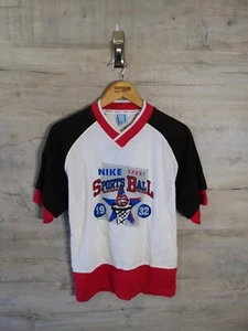 Camiseta NIKE Blanca Edad 14 Cide Sport Español Años 90 Nueva Deadstock De Colección Para Hombre SRA - Imagen 1 de 6