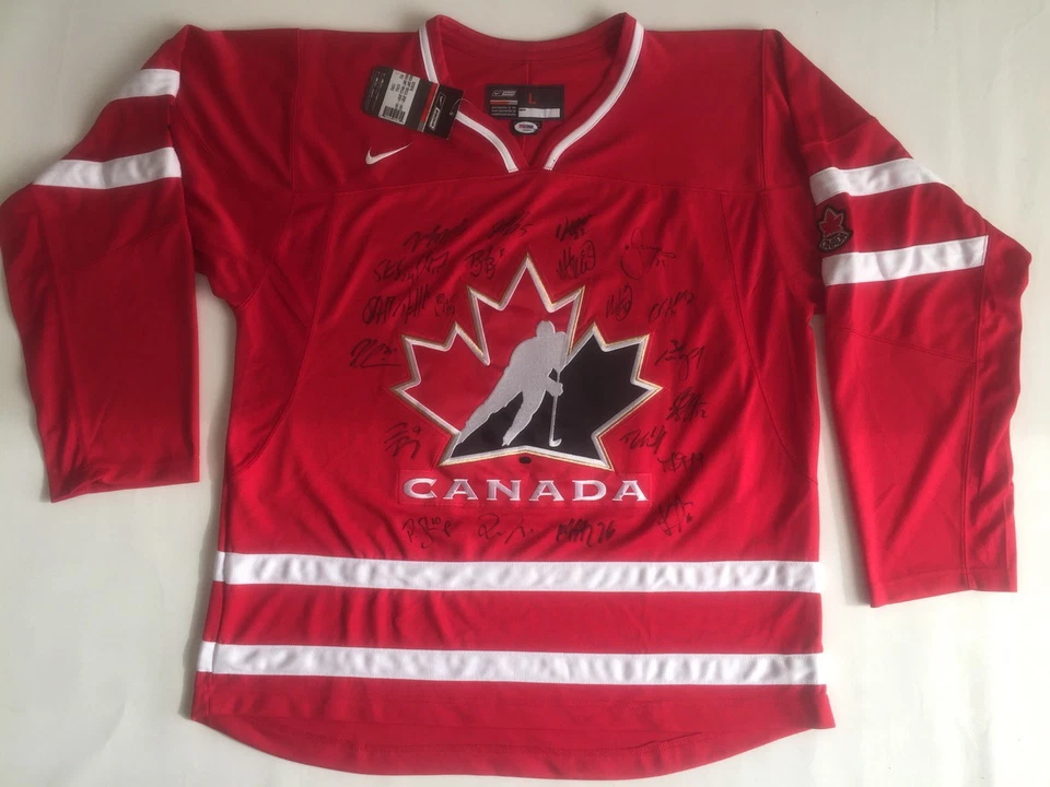 Canada Eishockey Team Signed Nike Jersey Rick Nash Shane Doan PSA COA signiert - Bild 1 von 4