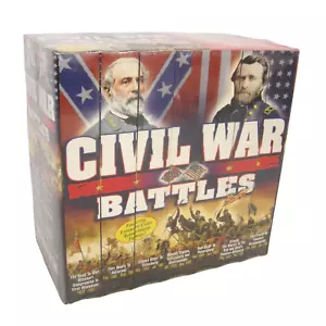 Civil War Battles 7 VHS Box Set Marathon Music & Video New Sealed - Picture 1 of 9