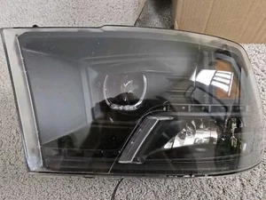 For 09-18 Dodge Ram 1500 Dual Beam Only Projector Headlights READ DESCRIPTION! - Picture 1 of 5