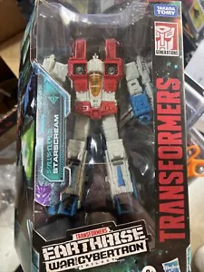 Transformers Earthrise War for Cybertron Voyager Class Starscream Action Figure - Picture 1 of 1