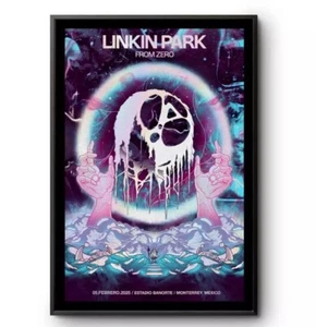 Linkin Park At Estadio Banorte In Monterrey, MX On Feb 5 2025 Tour Poster - Picture 1 of 1