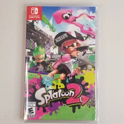 NEW Splatoon 2 Switch Nintendo Sealed Ships Fast  - Image 1 of 3