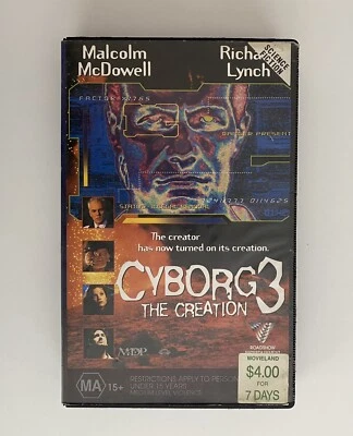 Cyborg 3 - The Creation [VHS] Roadshow Video Big Box Ex-Rental Tape 1994 Sci-Fi - Image 1 of 4