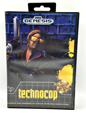 TECHNOCOP SEGA GENESIS GAME - Image 1 of 3