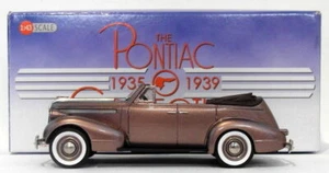 Brooklin 1/43 Scale PC02 - 1937 Pontiac Deluxe 6 4Dr Convertible Sedan - Brown - Picture 1 of 5