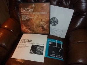 Leclair Integrale Douze Concertos Jarry Paillard BOX3LP - Imagen 1 de 1