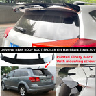 Universal Gloss Black ABS Rear Roof Spoiler Wing Fit For 2008-2012 Dodge Journey