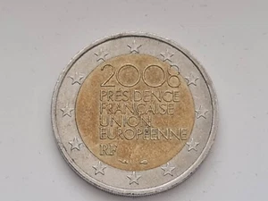 2 Euro Coin French Presidency Rare 2008 - Picture 1 of 4