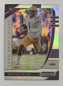 Panini Prizm 2020 selecciones de draft fútbol Kristian Fulton Silver Parallel RC #158! - Imagen 1 de 2