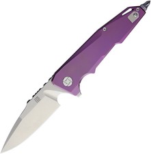 Artisan Predator Framelock Knife Purple 1706G-RE