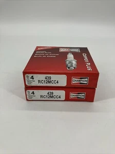 Champion Copper Plus 439 Spark Plugs for RC12MCC4 - 8 Pack - Picture 1 of 3