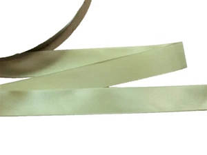 Green Ribbon, Schiff Soft Pine SF Satin Ribbon 7/8 inch wide x 10 yards, 780 - Picture 1 of 4