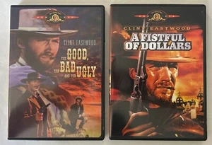Clint Eastwood Double Feature (DVD, 1999) Pre-owned See Pics For Titles - Picture 1 of 8