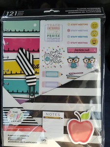 The Happy Planner Teacher Planner Accessory Set Loaded 121 Piece Lot (A37) - Picture 1 of 2