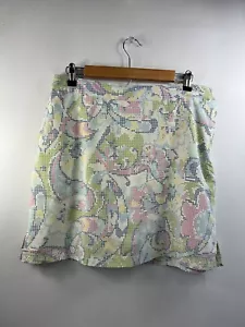 GREG NORMAN Golf Active Skort Skirt Side Zip "Perfect Fit" Womens Size 10 Pocket - Picture 1 of 10