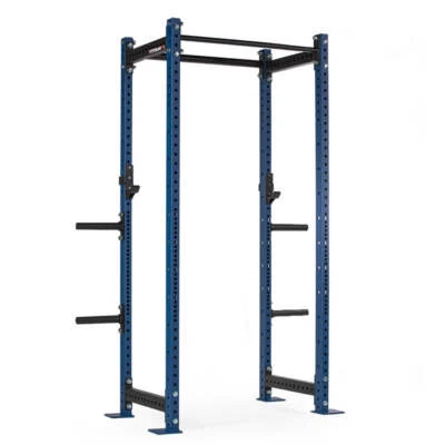 Titan Fitness T-3 Series rack de alta potência azul, 24 polegadas de profundidade, suportes para placa de peso - Imagem 1 de 4