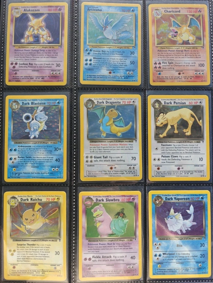 Legendary Collection 110/110 Complete Pokemon Card Set Nintendo 2002 Charizard - Image 1 of 4
