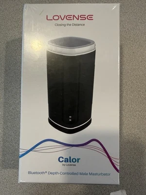 Masturbador masculino Lovense Calor Bluetooth controle de profundidade NOVO LACRADO - Imagem 1 de 3