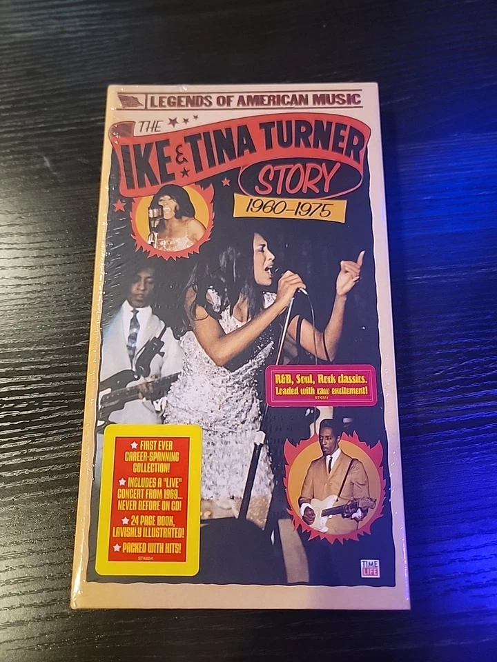 SEALED! THE IKE & TINA TURNER STORY 1960-1975 - US Time Life 3-Disc CD Box Set Foto 1 de 2