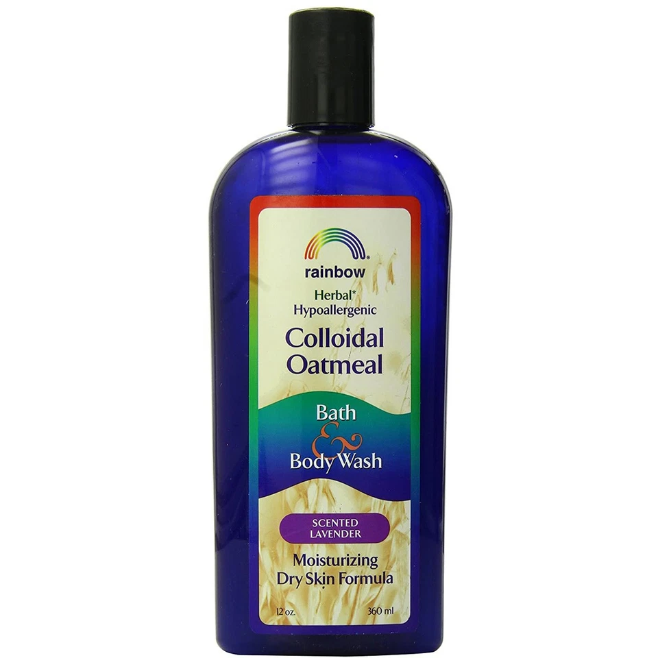 Jabón corporal y baño de avena coloidal Rainbow Research lavanda perfumada 12 OZ Foto 1 de 1