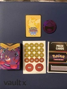 Neu Mega Gengar Pokemon Battle Deck Coin Deck Box Stücke ohne Karten Phantasmal - Bild 1 von 5