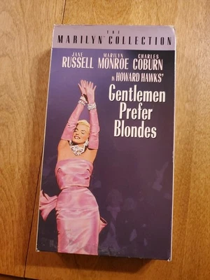 Gentlemen Prefer Blondes VHS 1992 Marilyn Monroe - Image 1 of 4