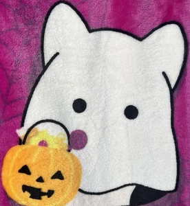 Squishmallow Halloween Blanket 2025 Purple Witch Ghost Cat Viral Plush Throw - Picture 1 of 8