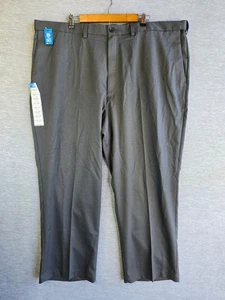 Hagger Big and Tall Cool 18 Pro Pants 46x29 Heather Charcoal Classic Fit - Picture 1 of 12
