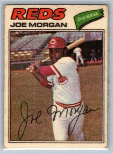 1977 Topps Baseball Patches Stoff Sticker - Joe Morgan #31 One Star Back - VGEX - Bild 1 von 2