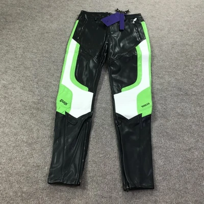 Мужские штаны Guapi Blood Diamond 30 черные зеленые белые ограниченный выпуск байкерский стиль - Изображение 1 из 4