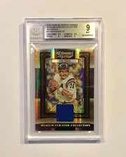 2008 Donruss Sports Legends Museum Curator Jsy /100 Dan Fouts BGS 9 (Pop 1) !!!!