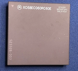 XC68EC060RC60E MOTOROLA MC68EC060 POWER PC ORIG PKG NEW RARE LAST ONES QTY-1 - Picture 1 of 3