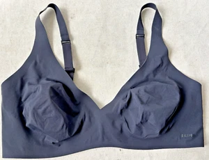 NWOT Skims Naked Plunge Bra Sz XL Black Wireless - Picture 1 of 4