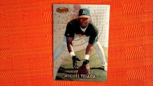 1997 Bowman's Best Preivew Atomic Refractor #BBP 18 Miguel Tejada - Rookie - Picture 1 of 2