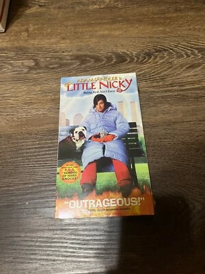 Little Nicky (2000) NEW/SEALED/Watermarked VHS Tape Adam Sandler Comedy - Image 1 of 4